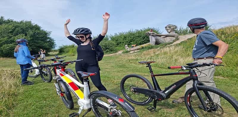 Billet Copenhague: chasse au trésor privée des géants oubliés en vélo électrique