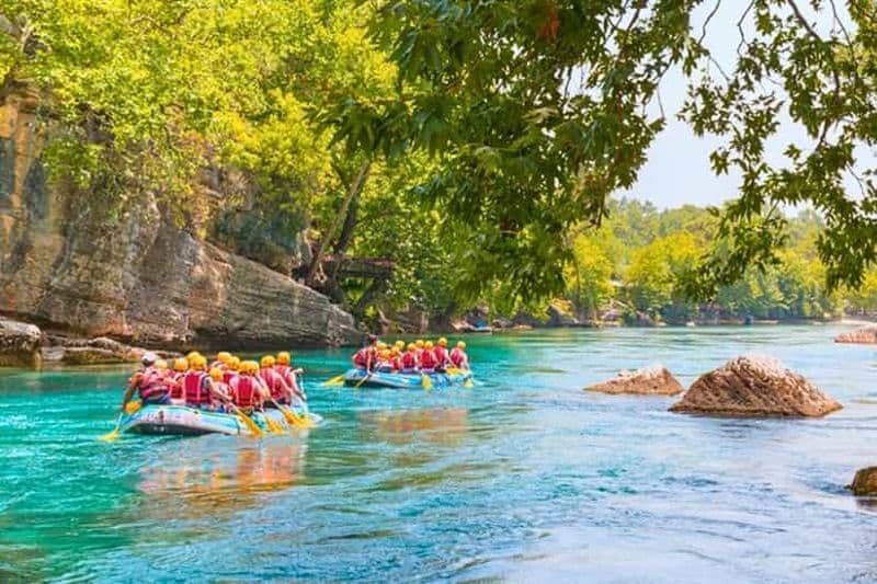 Antalya : aventure en rafting dans le canyon de Köprülü