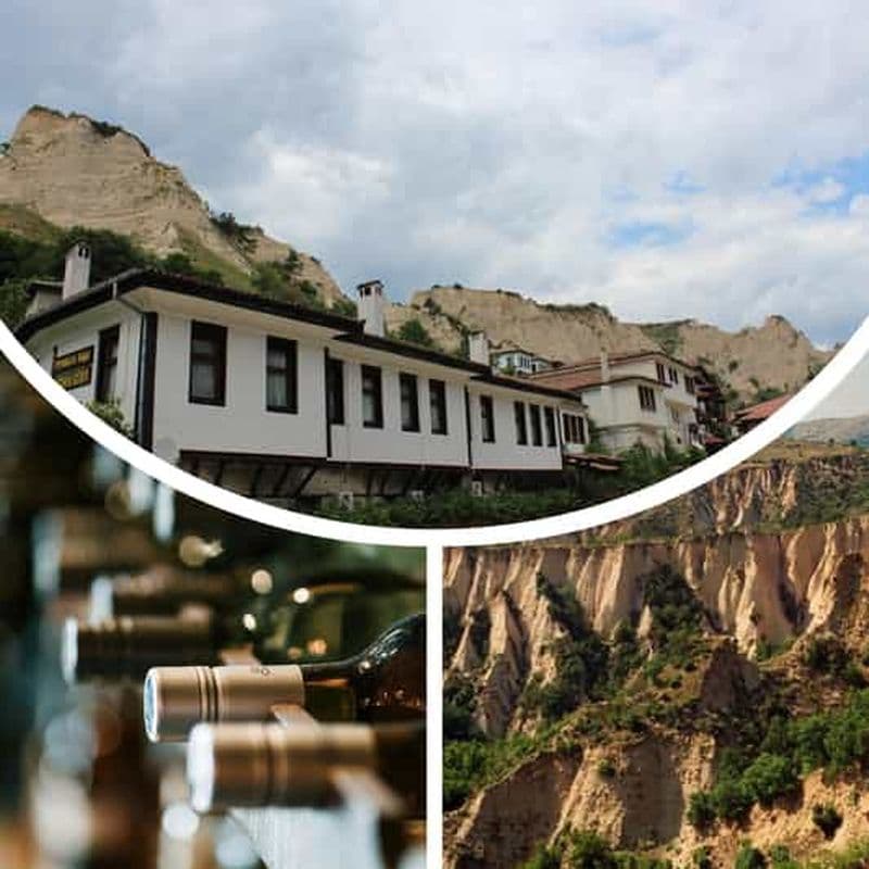 Visite des vignobles de Melnik