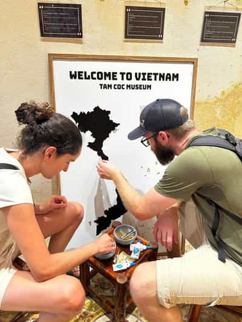 Ninh Binh : visite du musée de Tam Coc et atelier de mosaïque de riz