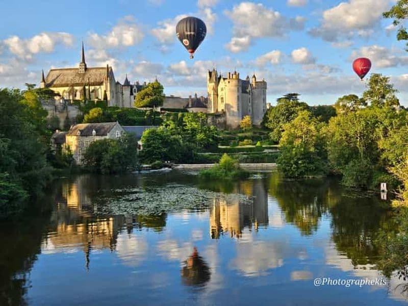 Saumur et les châteaux de la Loire: Vol en montgolfière