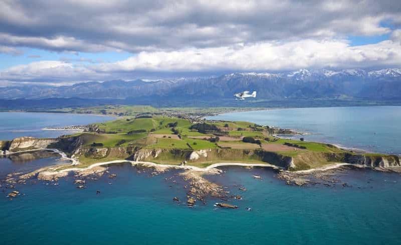 Billet Kaikoura : vol en avion pour le panorama côtier et alpin