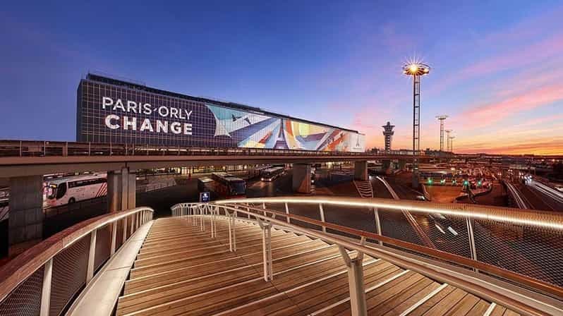 Transfert privé à l'arrivée : Aéroport d'Orly à Paris