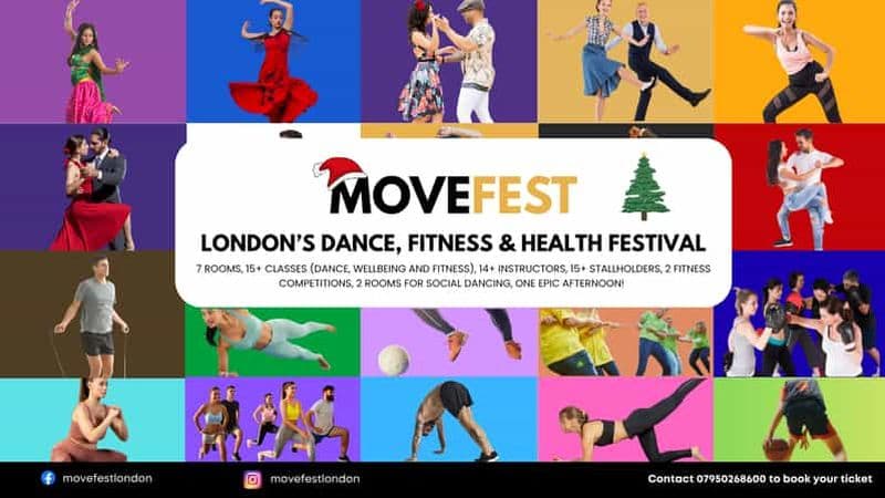 Billet MoveFest : le festival londonien de la danse, du fitness et de la santé