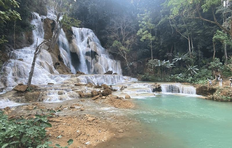 Luang Prabang : Chutes de Kuang Si, randonnée sur les traces de la rivière