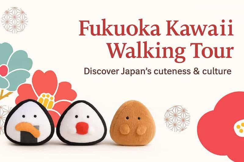 Fukuoka : visite à pied de la culture Kawaii avec un guide