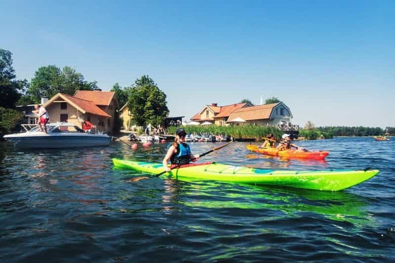 Billet Stockholm : Excursion en kayak dans les îles de l'archipel et pique-nique en plein air