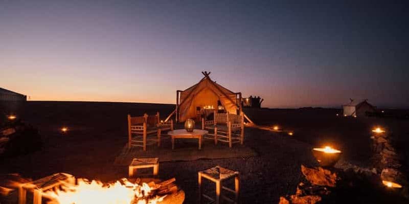 Marrakech : Désert d'Agafay, balade à dos de chameau et dîner berbère
