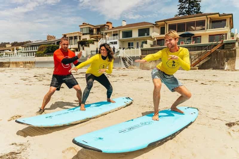 Billet La Jolla : leçon de surf d'une heure et demie