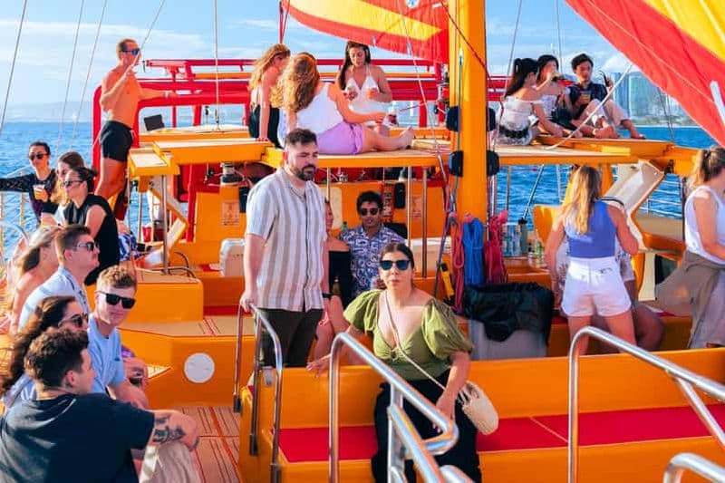 Honolulu : Voile libre sur la rive sud