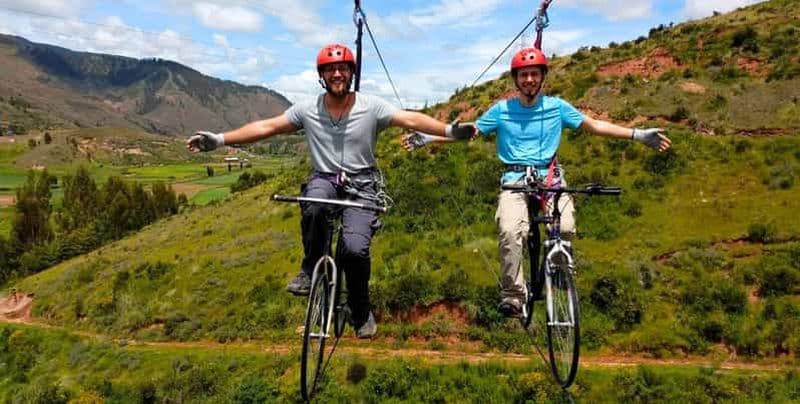 Cusco : Via Ferrata, Skybike, et aventure en rappel