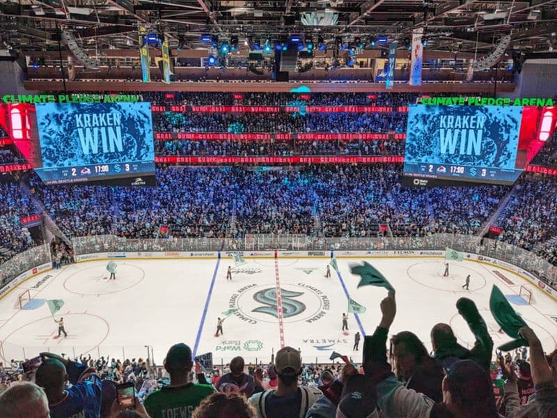 Billet Seattle : Billet pour un match de hockey sur glace des Kraken de Seattle