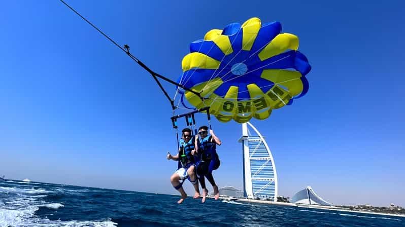 Dubaï : Burj Al Arab Parasailing, Ice Cream, photos et vidéos