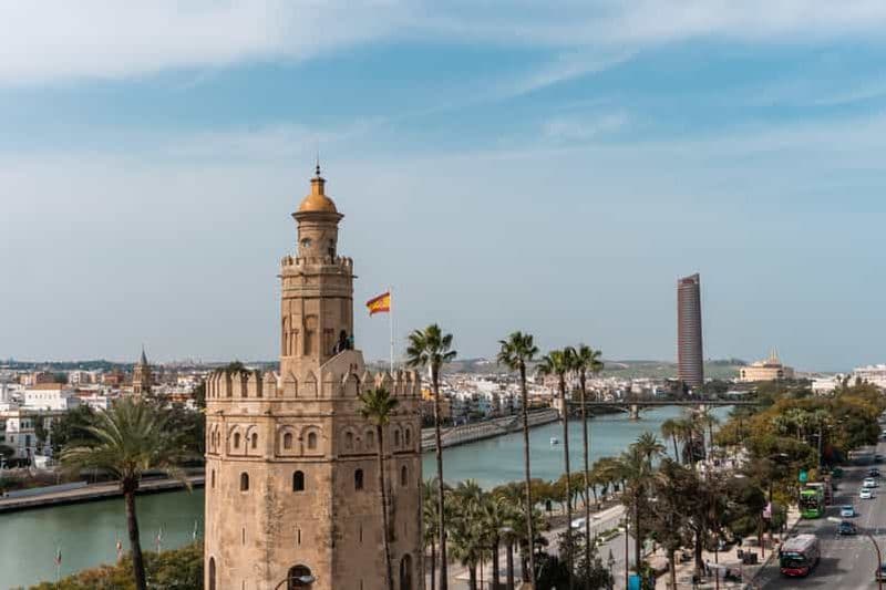 Séville : terrasse sur le toit avec vue panoramique