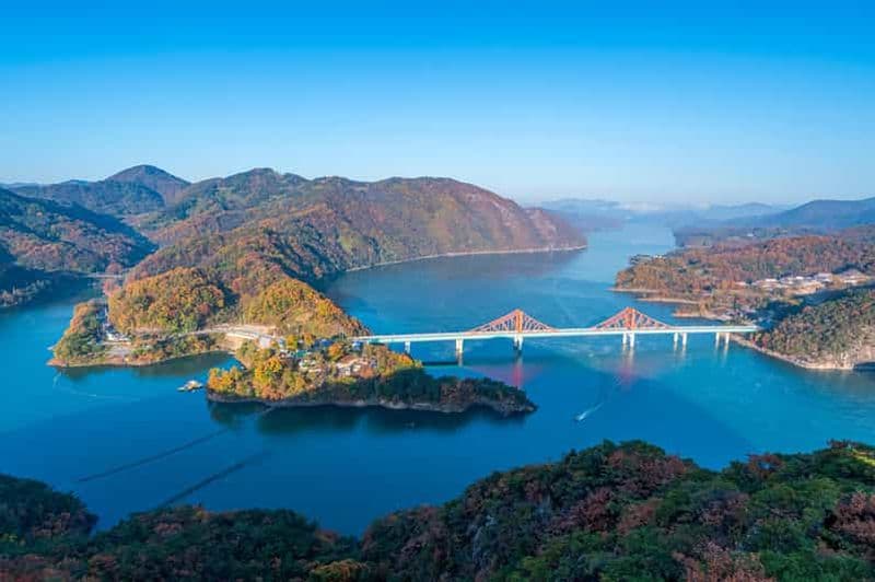 Séoul : Croisière à Chungju, téléphérique et aventure en kayak dans les grottes