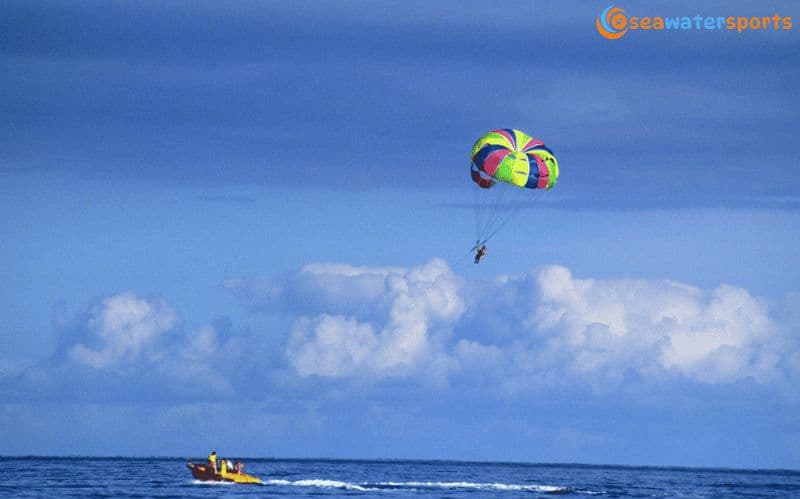 Parachute ascensionnel à Vasco