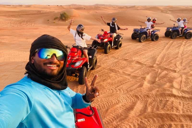 Dubaï : Safari en quad, chameaux et dîner barbecue au camp Al Khayma