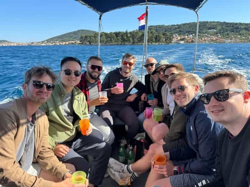 Zadar : croisière côtière de charme, aventure de 4 heures en bateau en bois