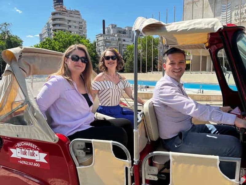 Billet Visite de la ville de Bucarest en Tuk Tuk
