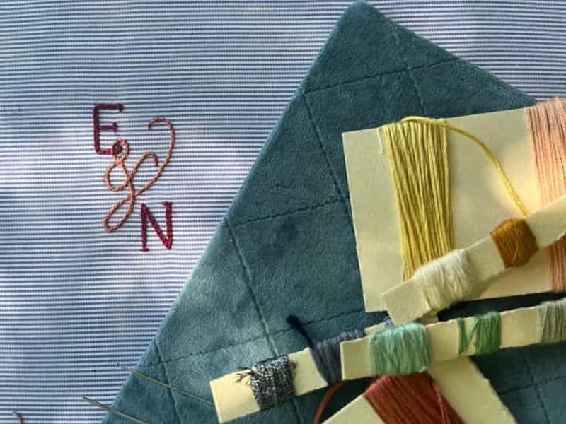 Billet San Felice : atelier de broderie calligraphique