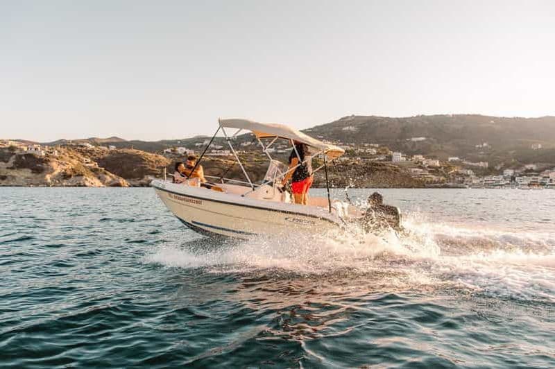 Lygarie : Croisière privée en bateau à moteur avec plongée en apnée et baignade