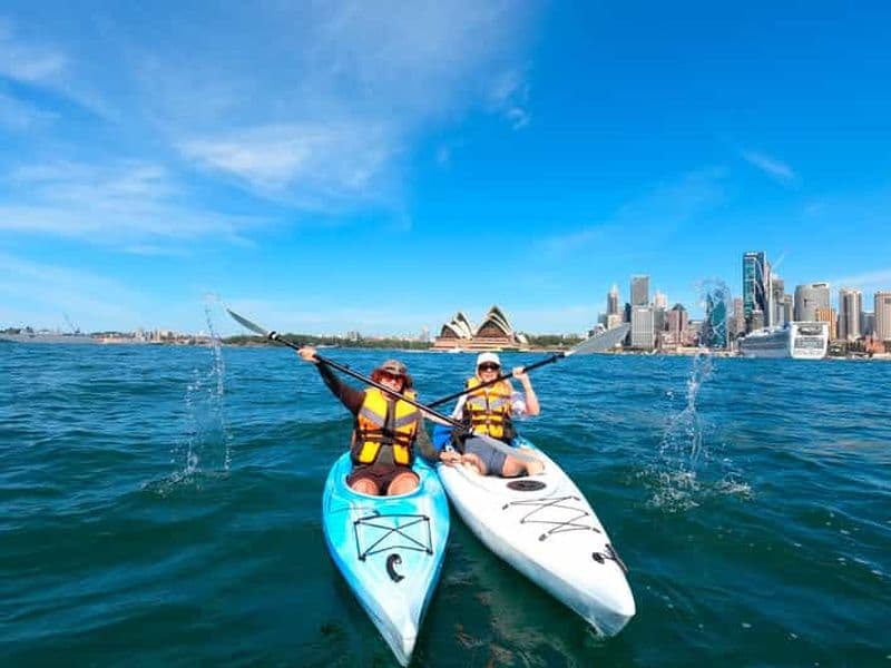 Billet Sydney : visite en kayak en petit groupe de l'Opéra et du Harbour Bridge