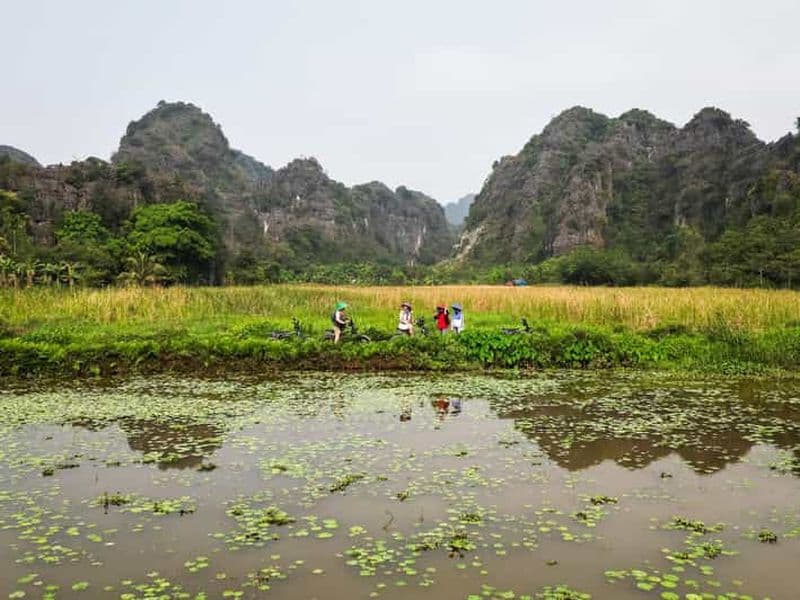 Billet Ninh Binh à vélo électrique : paysages secrets de Tam Coc