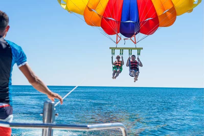 Hurghada : Aventure en parachute ascensionnel sur la mer Rouge