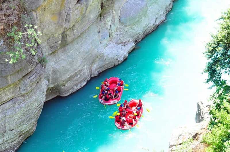 Billet Canyon de Köprülü à Antalya : excursion de rafting en eaux vives