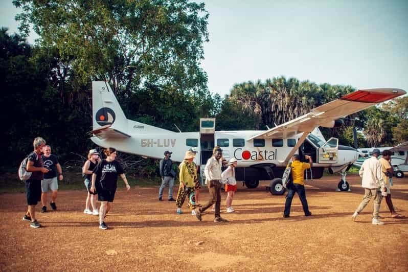 Au départ de Zanzibar : Excursion d'une journée dans la réserve de Selous par avion