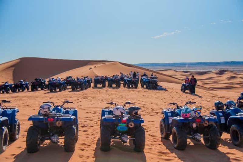 Merzouga : Safari aventure en quad et planche à voile