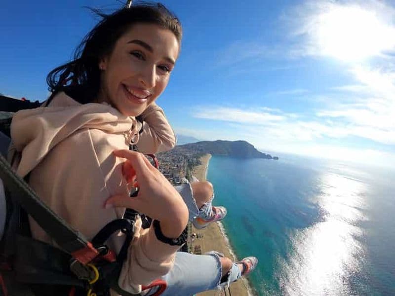 Billet Alanya : parapente en tandem avec prise en charge à l'hôtel