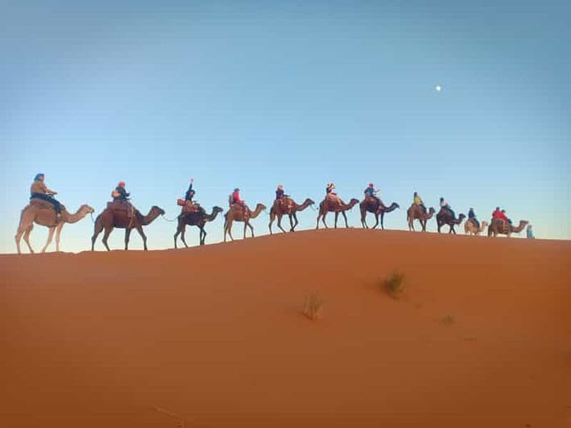Billet Depuis Marrakech : excursion de 3 jours dans le désert du Sahara et les dunes de Merzouga