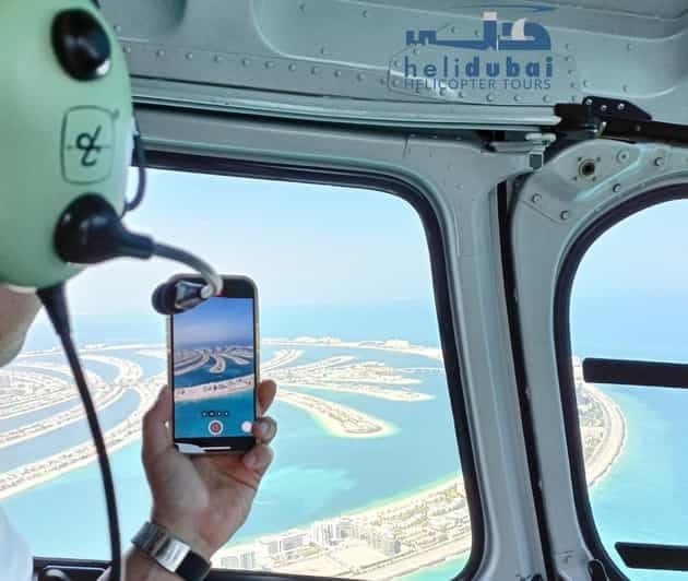 Billet Dubaï : aventure en hélicoptère au-dessus de Palm Jumeirah