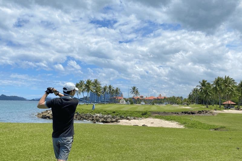 Billet Kota Kinabalu : excursion golf à Sutera Harbour, visite privée