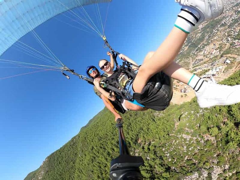 Depuis Antalya/Alanya : parapente avec prise en charge à l'hôtel en option