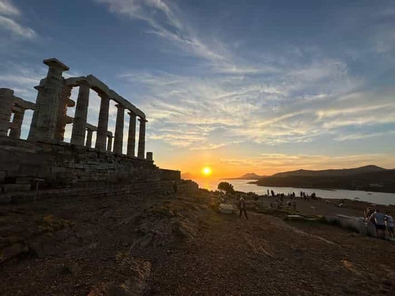 Billet Visite privée du cap Sounion Temple de Poséidon Côte athénienne