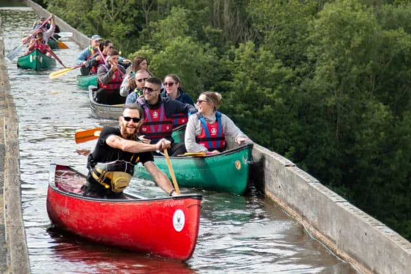 Llangollen : visite guidée en canoë de l'aqueduc