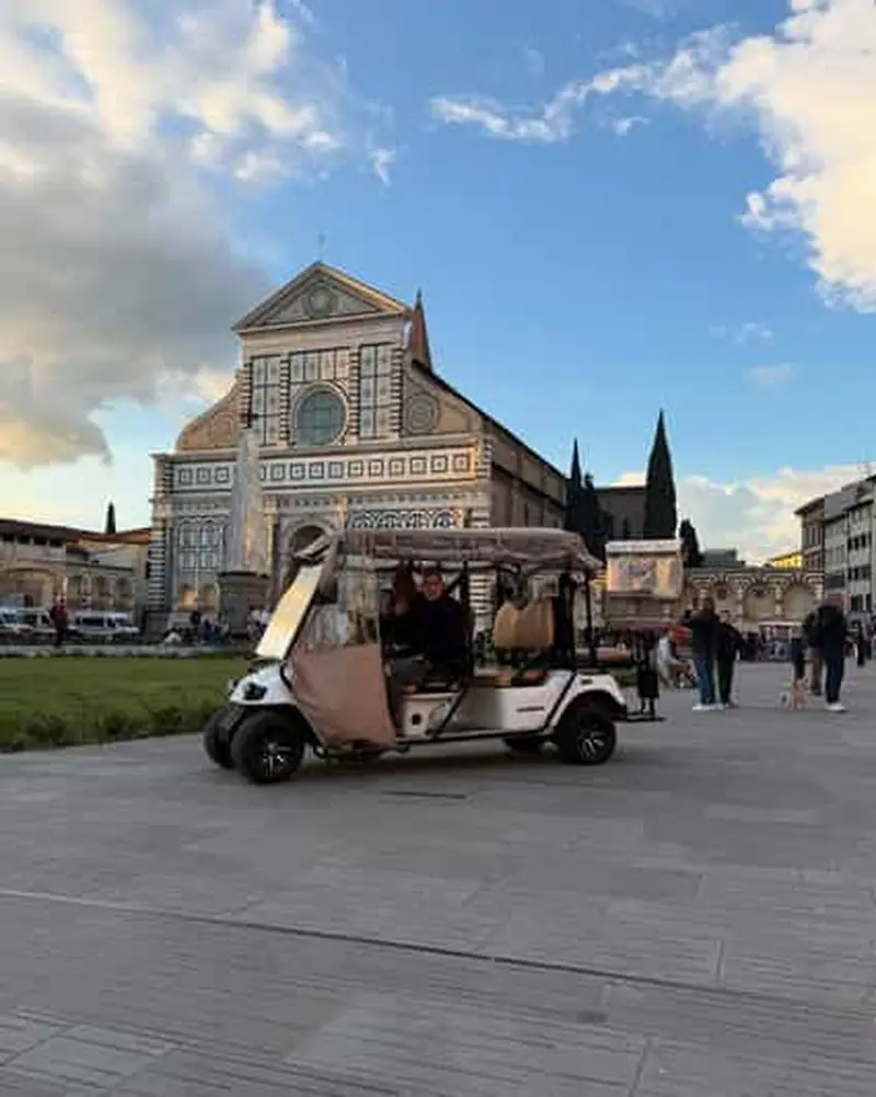 Florence : Visite guidée privée en voiturette de golf