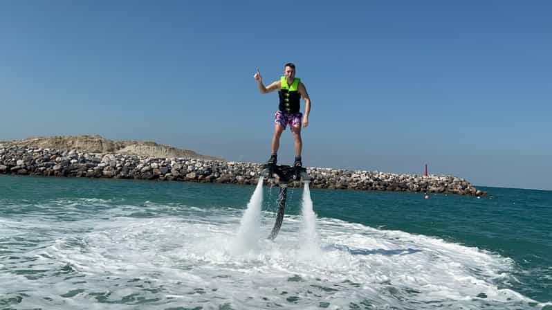 Dubaï : Flyboard de 30 minutes avec vue sur le Burj Al Arab