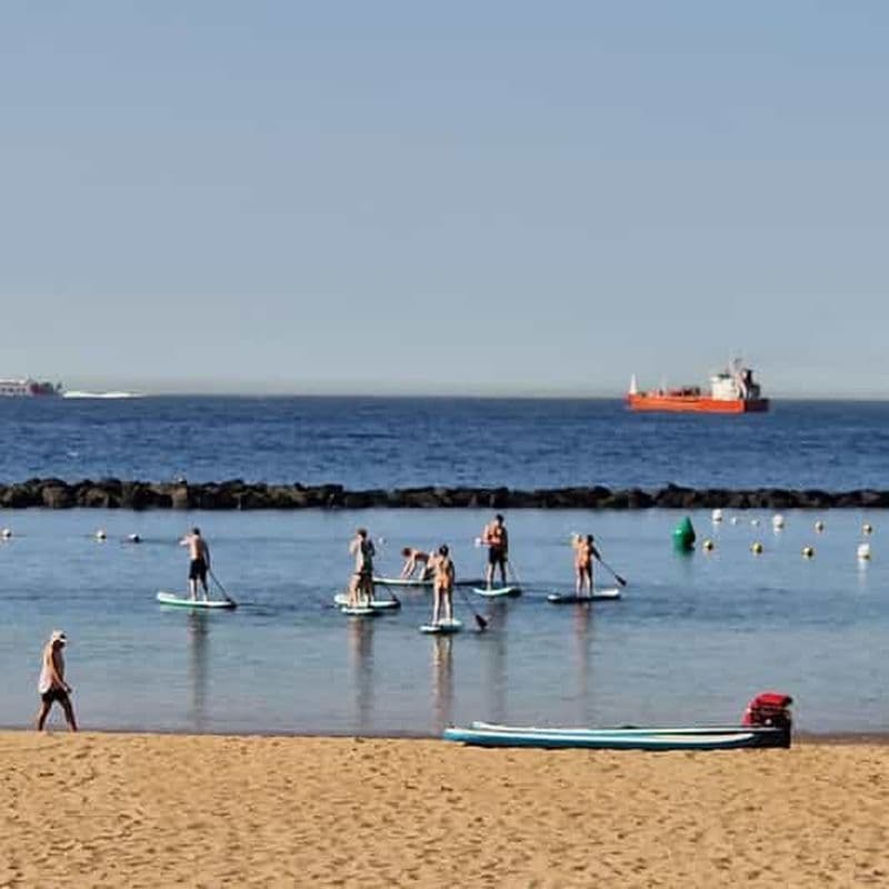 Billet Santa Cruz de Tenerife : Cours de Stand Up Paddle à Las Teresitas