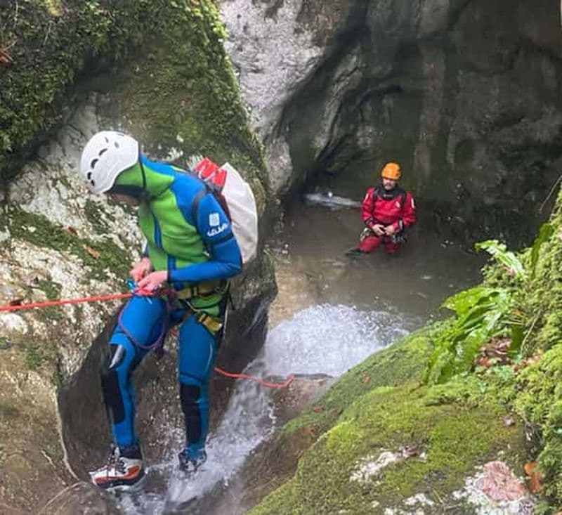 Sortie canyoning sportive sur le Vercors - Grenoble