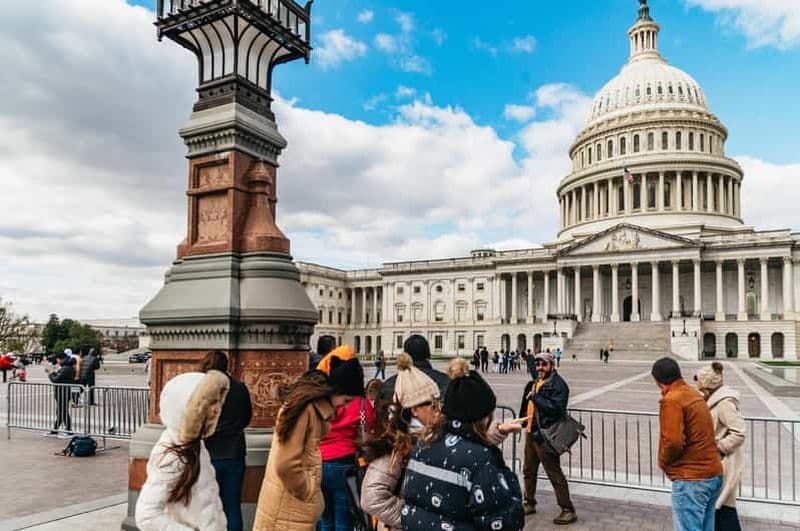 Washington D.C. : visite à pied du Capitole et de la Bibliothèque du Congrès (billets inclus)