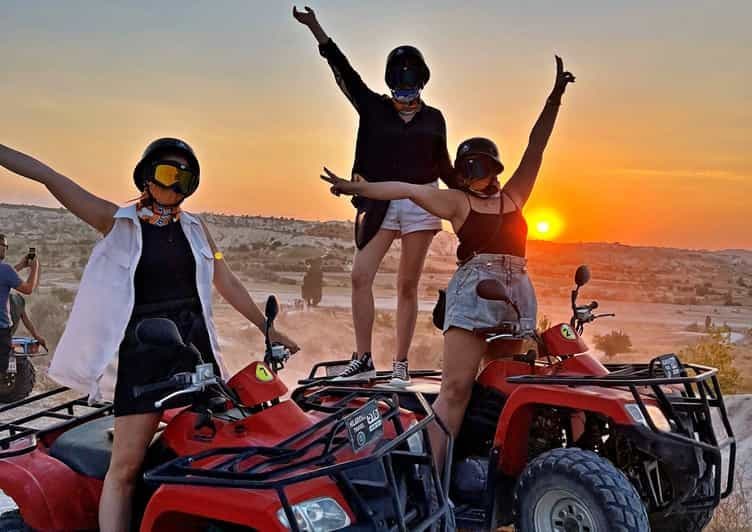 Billet Cappadoce : aventure en quad au coucher du soleil ou en journée