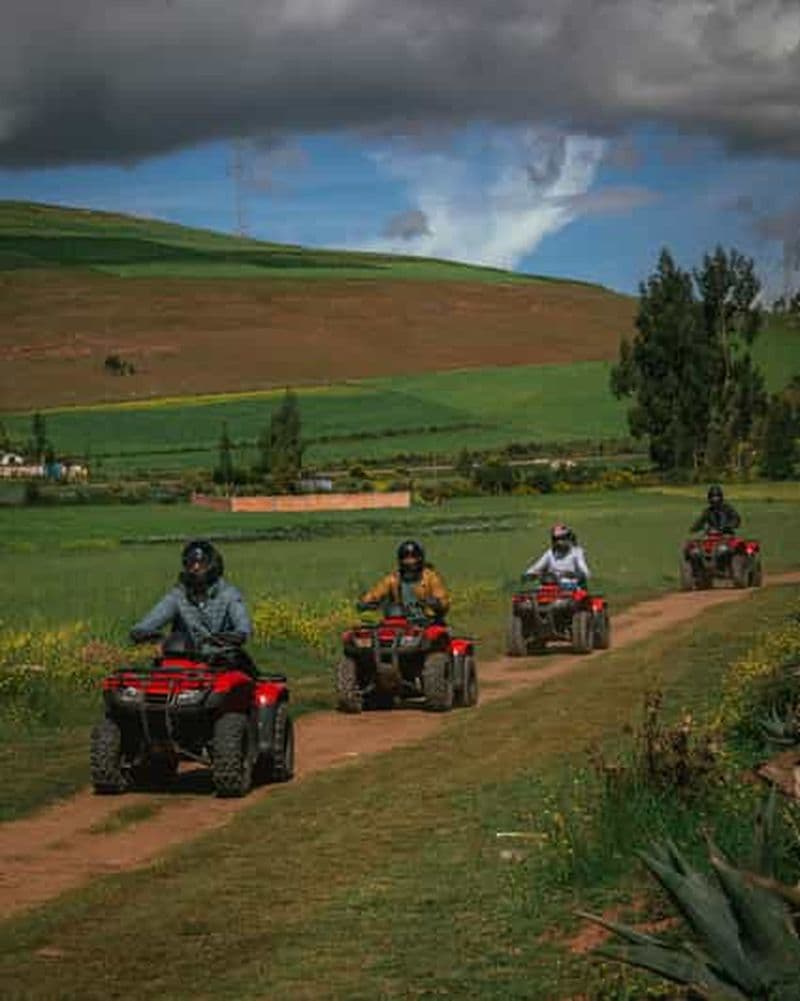 Depuis Cusco : Excursion en quad à Moray et aux mines de sel