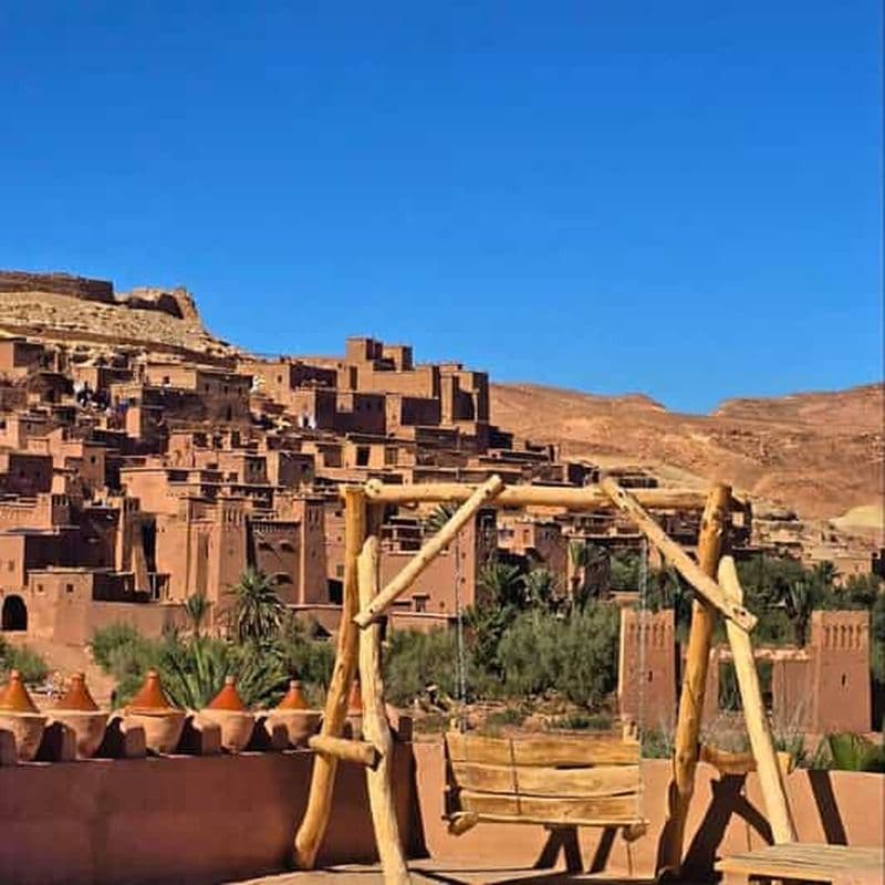 Au départ de Marrakech : Excursion privée d'une journée à Telouet et Aït-ben-Haddou