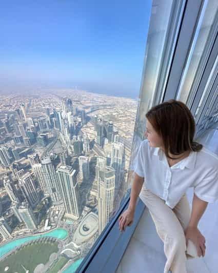 Dubaï : Burj Khalifa Niveau 124, 125 avec visite de l'Opéra de Dubaï