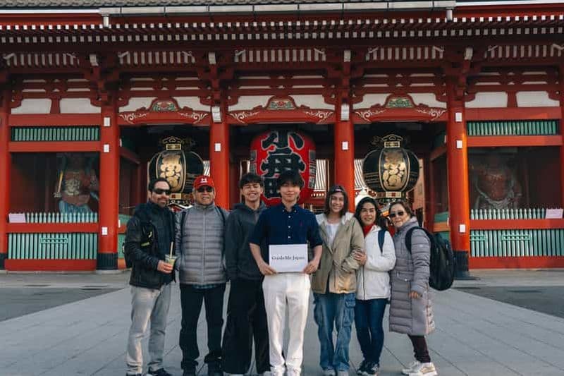 Tokyo : visite d'Asakusa, du sanctuaire Meiji Jingu et du marché aux poissons de Tsukiji
