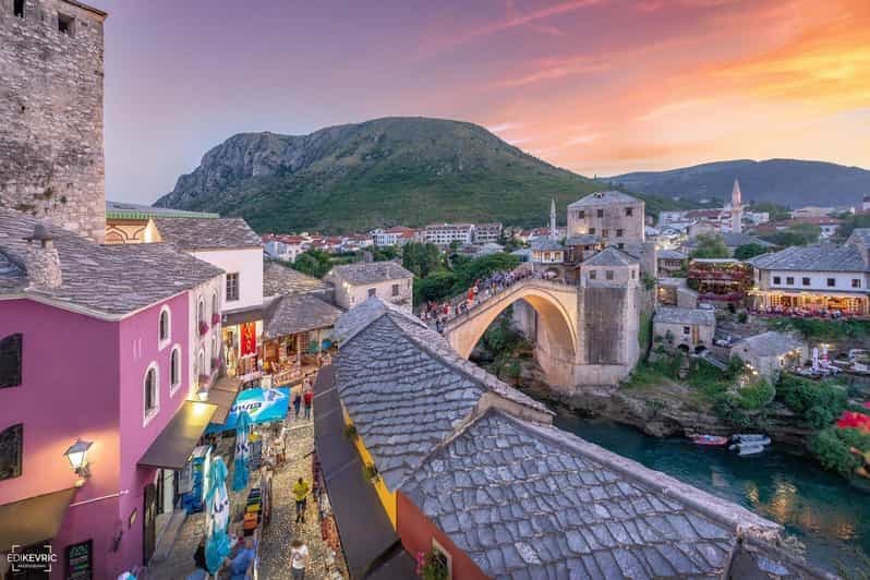 Billet Mostar : visite guidée l'après-midi et dégustation de vins