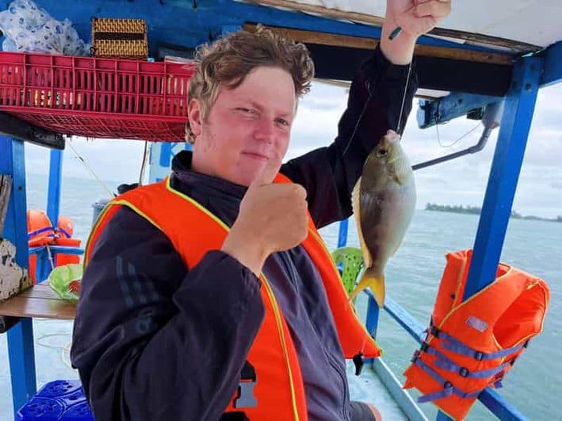 Phu Quoc : excursion privée avec pêcheur, plongée avec tuba et barbecue de fruits de mer